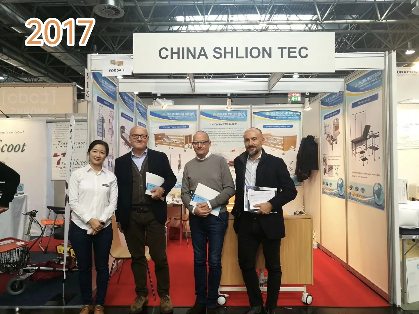 SHLION exhibiting at REHACARE in 2017