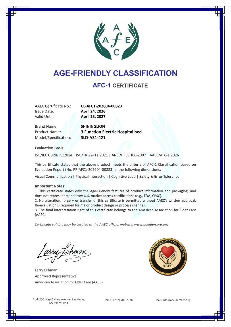 SLD-A31-421 age-friendly assessment preview