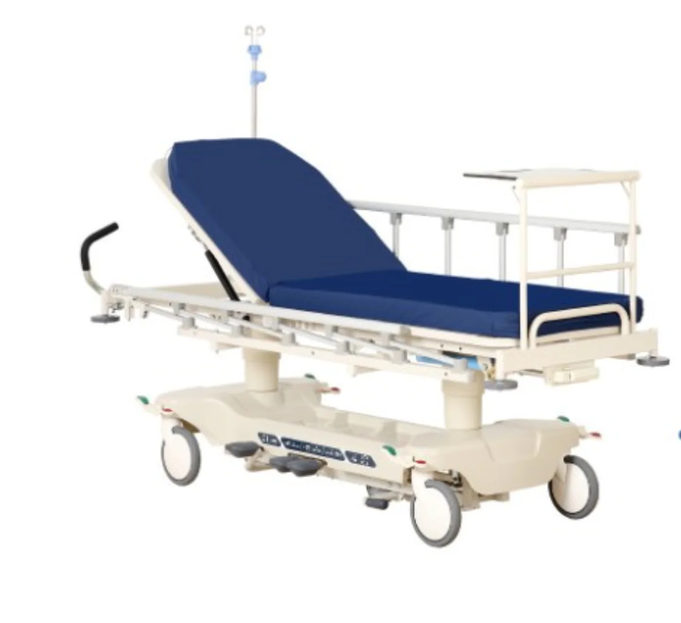 SL-F03 A4 height-adjustable patient transfer trolley