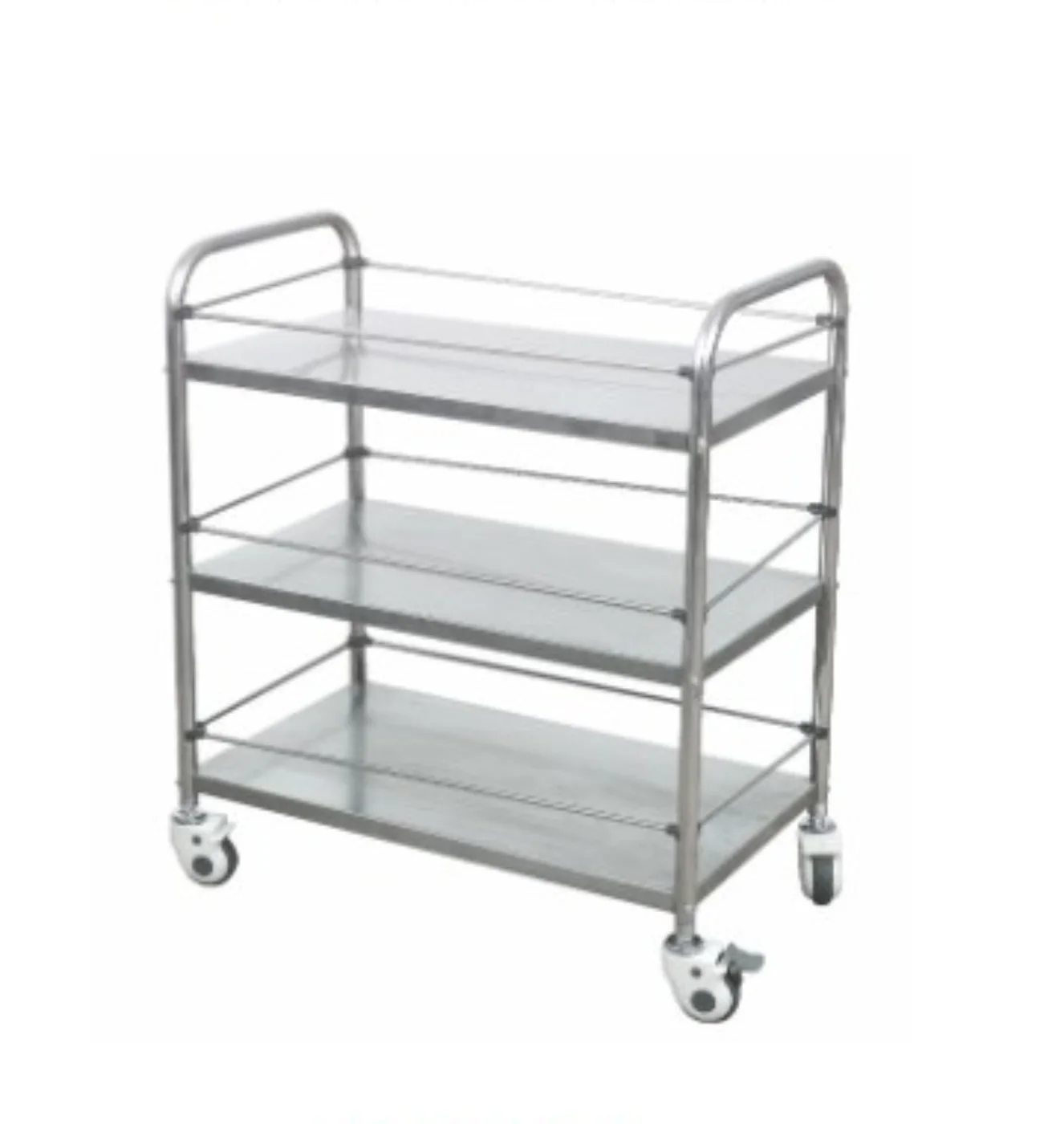 SL-F17 Four-Tier Stainless Steel Instrument Trolley