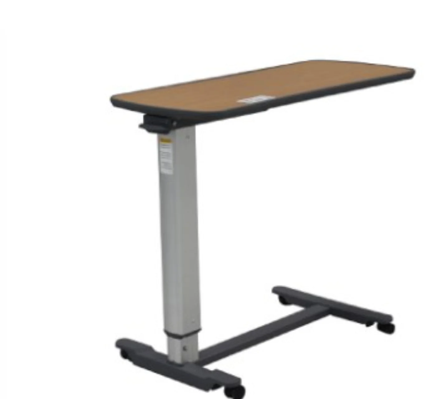 SL-L08 Wood-Top Height-Adjustable Overbed Table