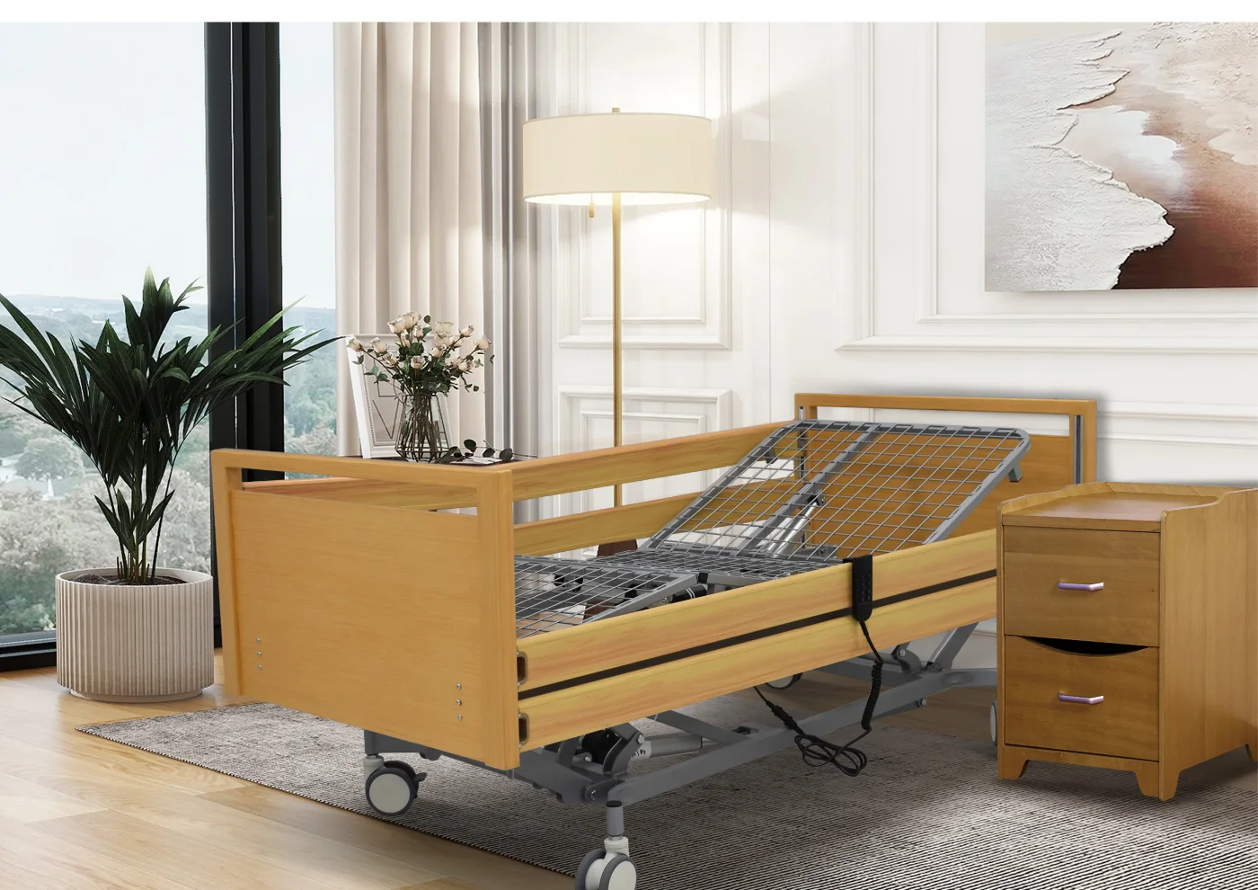 SLD-A31-421D Three-Function Electric Nursing Bed