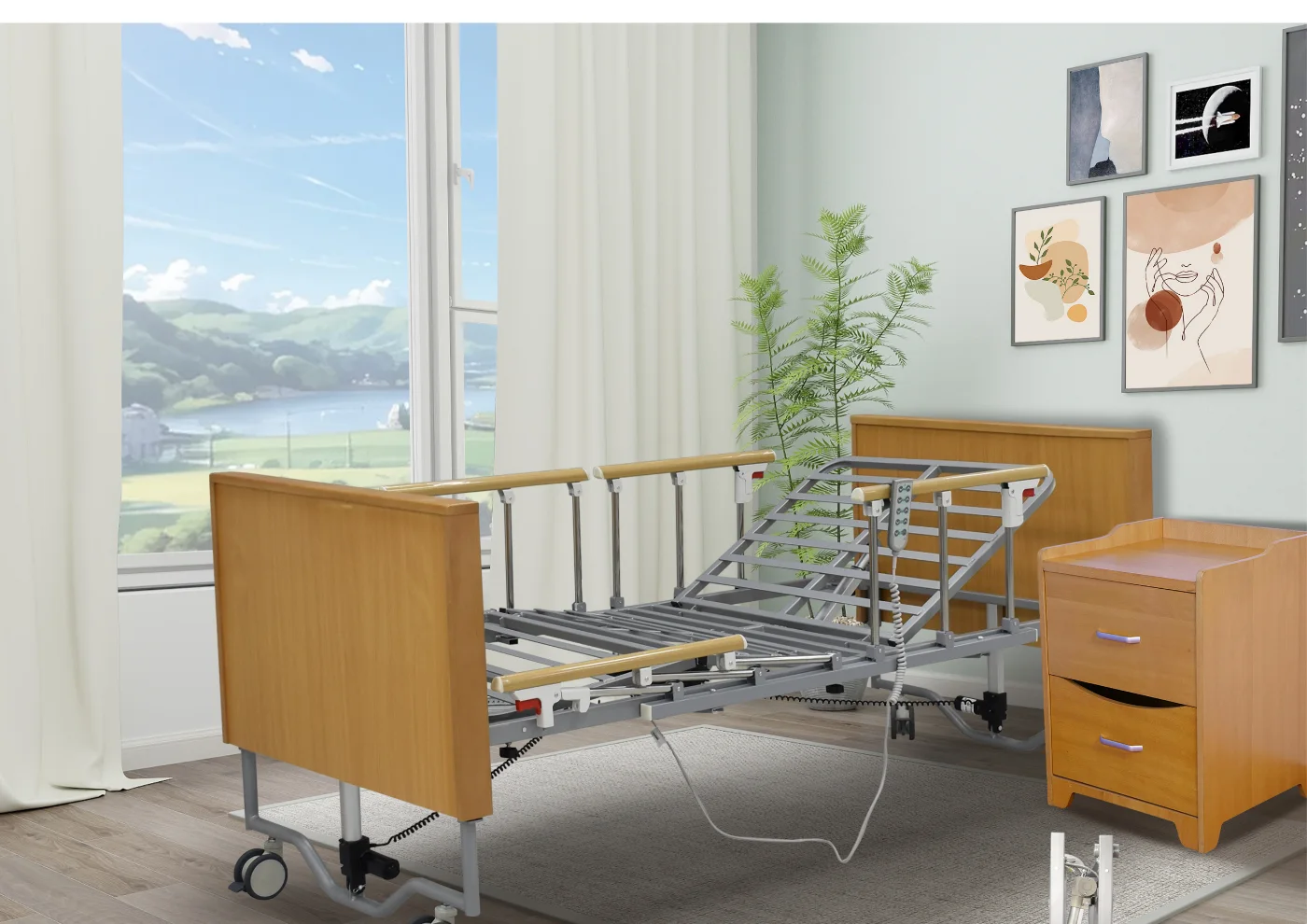 SLD-A51-425B Five-Function Electric Nursing Bed