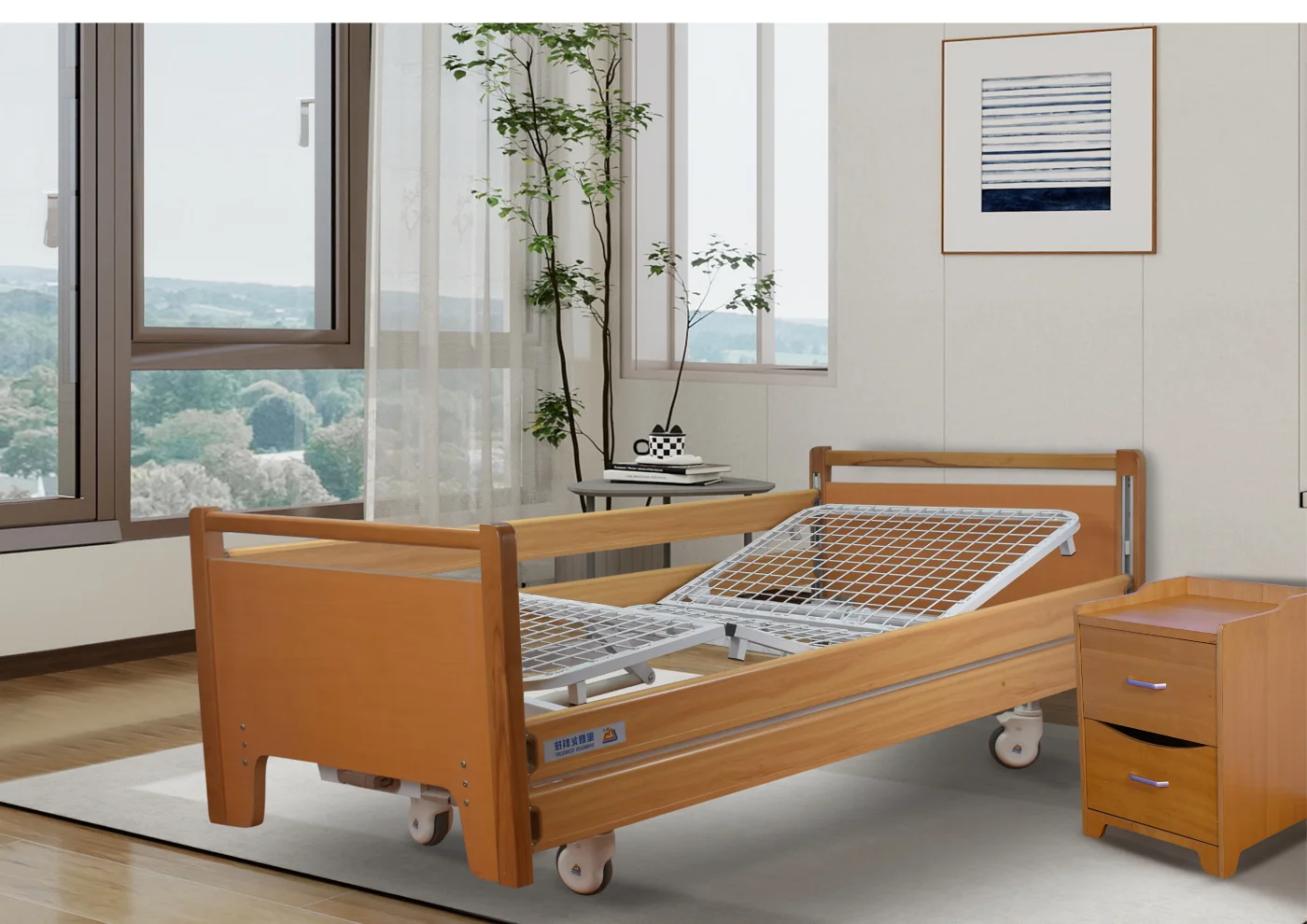 SLS-A21-425A Two-Function Manual Nursing Bed